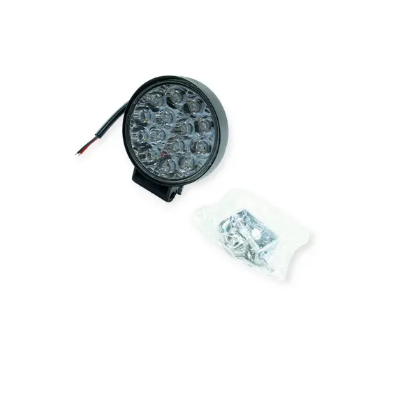 Фара дополнительная LED круглая 85х19 (Дм/Ш)/ 42W 6000K EP14 дальний свет (выписывать кратно 2) CYCLONE WL-D7 mini 42W EP14 SP