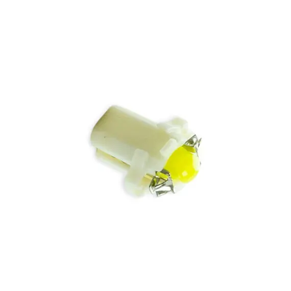 Лампа світлодіодна БЦ 12-1.2 WHITE 1 SMD T5 з патроном 15*19mm MEGALIGHT 01024