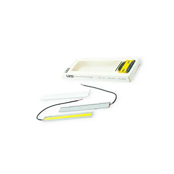 Ходові вогні 12V DRL COB 140х15мм WHITE MEGALIGHT DRL COB 140 WHITE