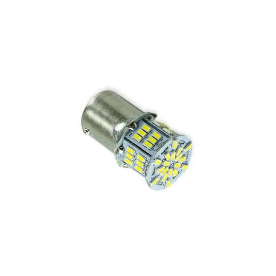 Лампа светодиодная А 12-21 WHITE 54 SMD 3014 CANBUS обманка MEGALIGHT 11510