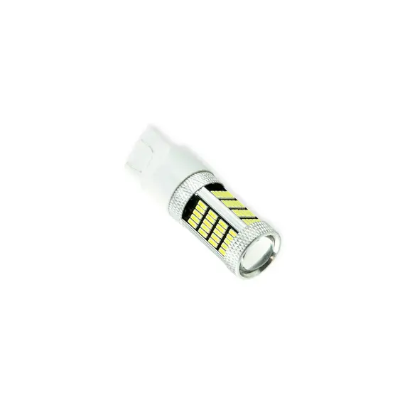 Лампа світлодіодна БЦ 12-21+5 WHITE 92 SMD 4014 лінза + драйвер 900Lm MEGALIGHT 74499