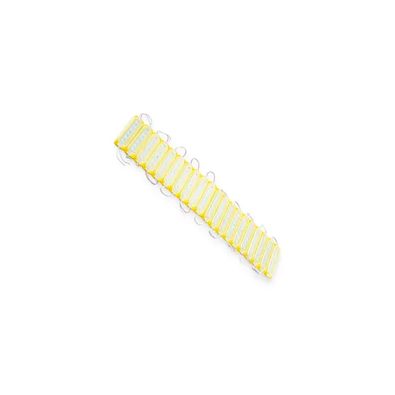 Модуль світлодіодний 12V Жовтий 6 SMD 2835 1.2W 6D Лінза (20шт) MEGALIGHT 12V H10425-2835-6D Y (1.2W)