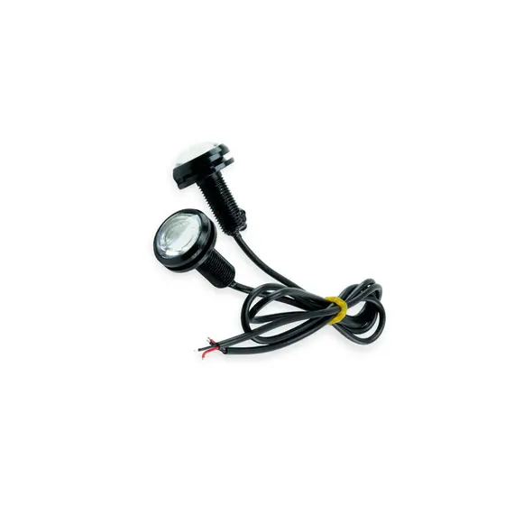 Ходові вогні 24V DRL D 014 діаметр 23мм 1.5W червоний MEGALIGHT DRL D 014 1.5W red