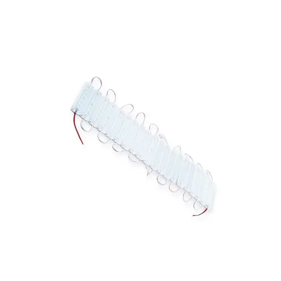 Модуль світлодіодний 24V Білий 6 SMD 2835 1.2W 6D лінза (20шт) MEGALIGHT 24V H10425-2835-6D WH (1.2W)