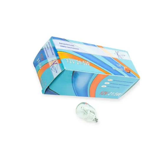Лампа БЦ 12V21/5W W3х16q КВАНТ КВАНТ W3x16q