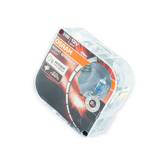 Лампа Н 8 12V 35W OSRAM Night Breaker Lazer +20% (пара) AMS-OSRAM 64212NL-HCB-DUO