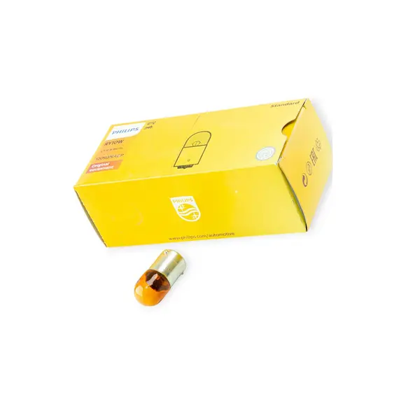 Лампа A 12V RY10W BAU15s PHILIPS Orange PHILIPS 12093NACP