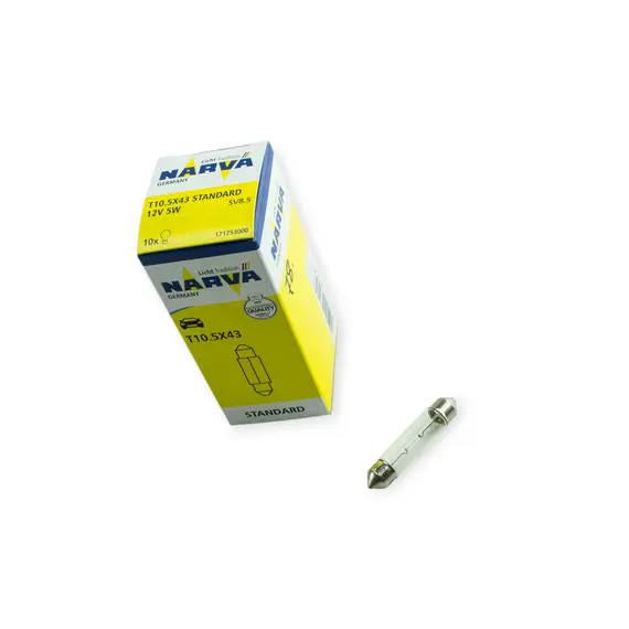Лампа AC салону 12V 5W 11*43mm SV8.5 Narva NARVA 171753000
