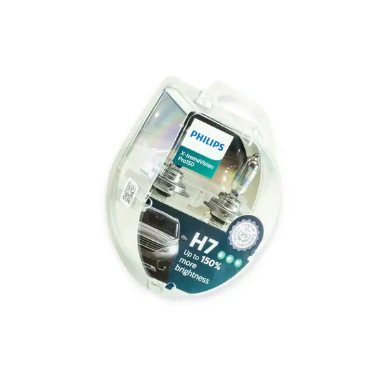 Лампа H7 12V 55 W PHILIPS X-treme Vision Pro150 +150% (2шт) PHILIPS 12972XVPS2