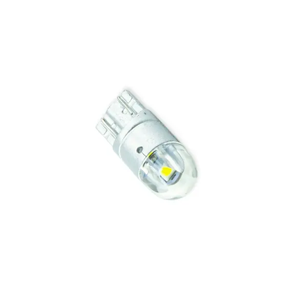 Лампа светодиодная БЦ 12-5 лазер. WHITE 2 SMD 2835 прозрачная линза ceramic MEGALIGHT W2.1х9.5D white 2 SMD 2835 gray