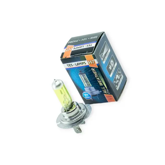 Лампа H7 12V 55 W Tes-Lamps ALL Weater TES-LAMPS 12V 55W PX26d ALL