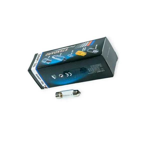 Лампа кондиционера салона 24V10W 11*36мм SV8.5 Tes-Lamps TES-LAMPS 24V10W 11*36мм