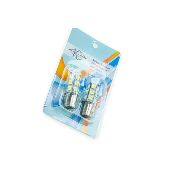 Лампа світлодіодна А 12-21 WHITE 18 SMD 5050 MEGALIGHT LED-BA15S-18-5050