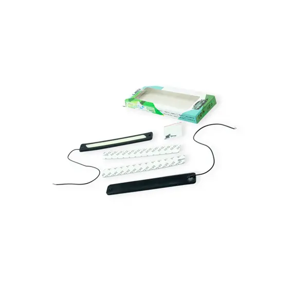 Ходові вогні 12V KLNT-DRL-COB-107 225х30мм WHITE MEGALIGHT KLNT-DRL-COB-107