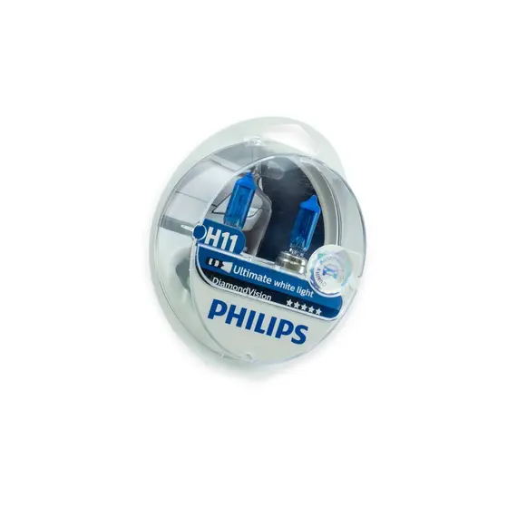 Лампа H11 12V 55W PHILIPS Diamond Vision 5000K PHILIPS 12362DVS2