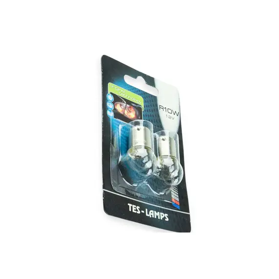 Лампа A 12V R10W BA15s Tes-Lamps (пара) TES-LAMPS 12V 10W BA15s 02