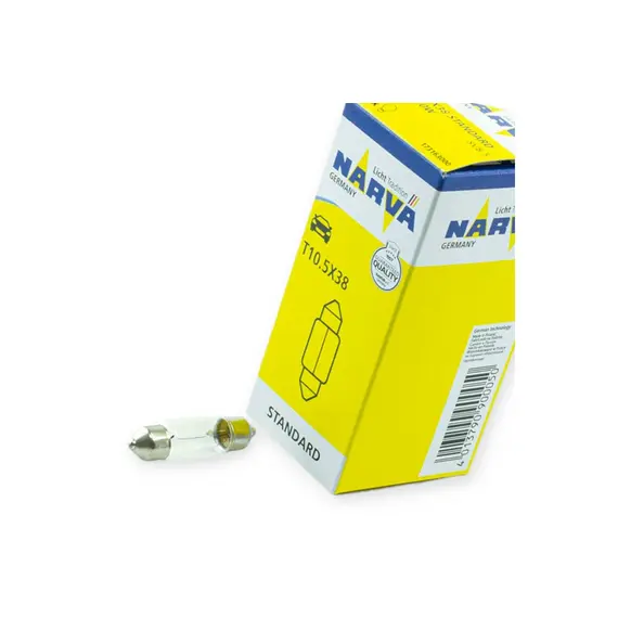 Лампа AC салону 12V10W 11*38mm SV8.5 Narva NARVA 173163000