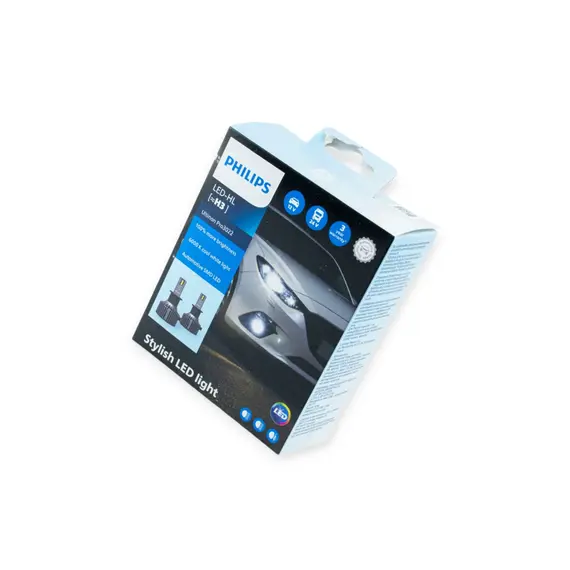 Лампа LED H3 12V-24V 36W Ultinon PRO3022 6000K +100% PHILIPS радіатор з вентилят. PHILIPS 11336U3022X2