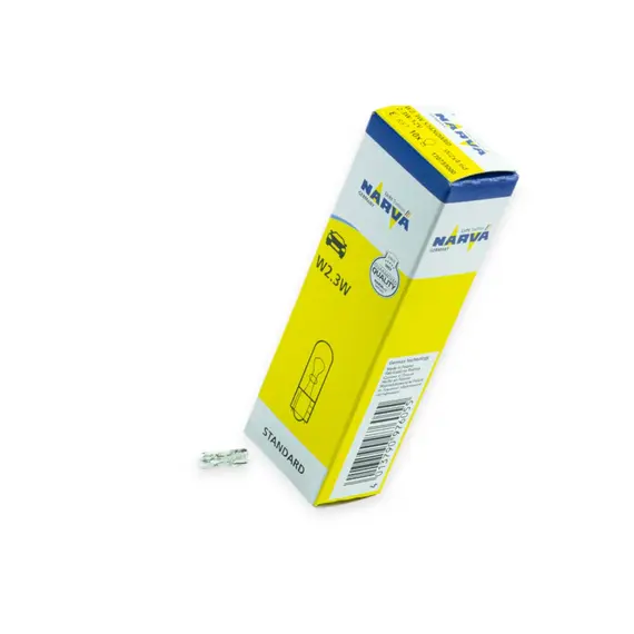 Лампа БЦ 12V 2.3W W2.1х9.5d NARVA NARVA 170733000