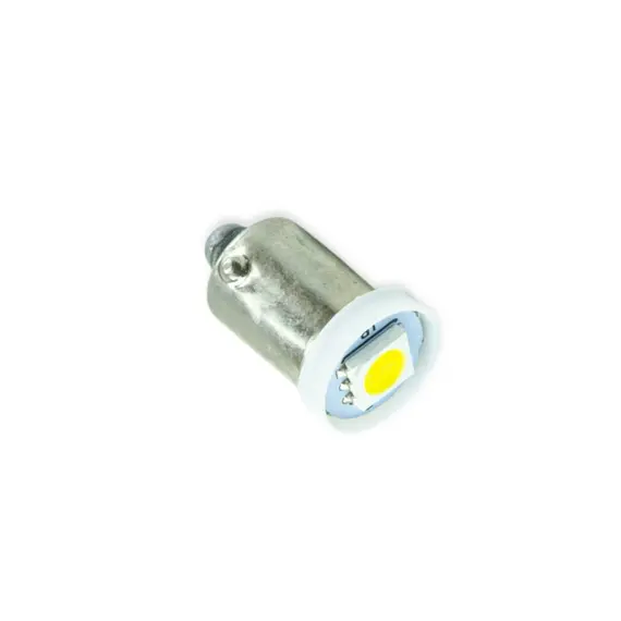 Світлодіодна лампа А 12-4 лазер. WHITE 0.45W 1smd 5050 MEGALIGHT SMD-T8.5-01-5050P W