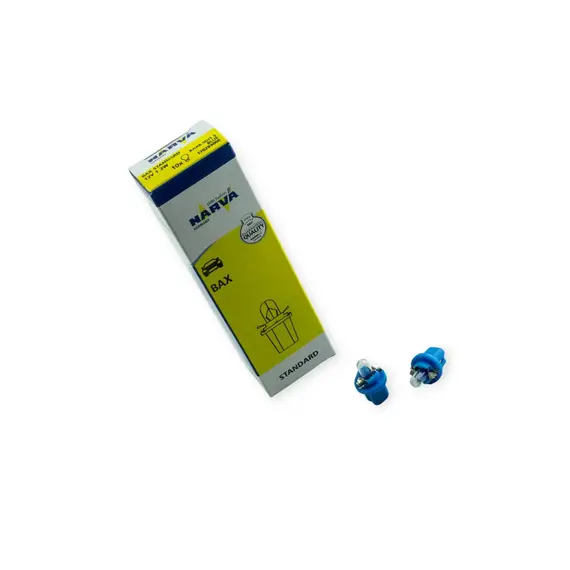 Лампа БЦ 12V 1.2W Bax8.5d NARVA з патроном NARVA 170293000