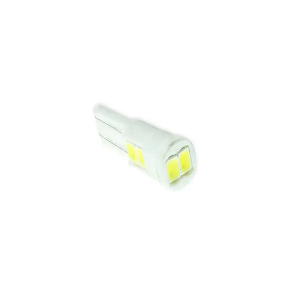 Лампа світлодіодна БЦ 12-5 лазер. WHITE 6 SMD 5730 ceramic MEGALIGHT W2.1х9.5D white 6SMD ceramic
