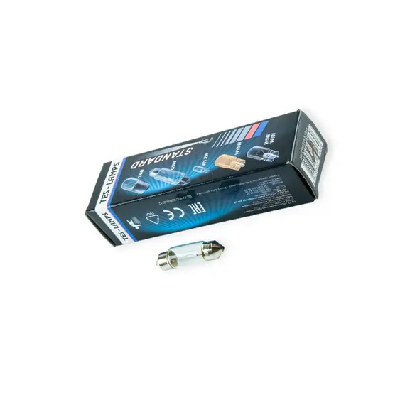 Лампа AC салону 24V 5W 11*36mm SV8.5 Tes-Lamps TES-LAMPS 24V 5W 11*36mm