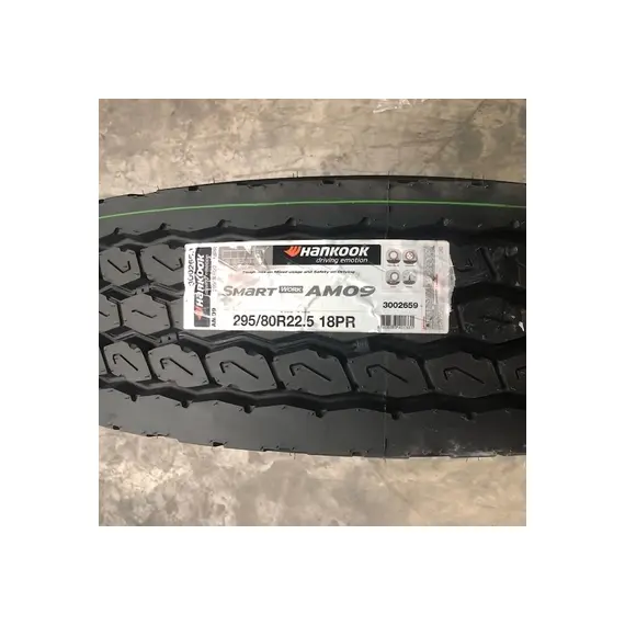 Шина 295/80R22.5 AM09 18 сл 152/148K (Hankook) кермові, фотография 3