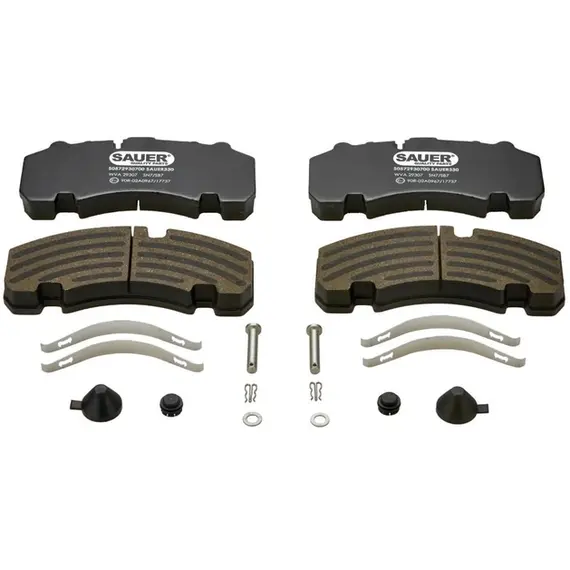 Колодка гальмівна WVA 29307, 29270, 29263, 29216, 29167 (SB7 / SN7 - 22,5”) (SAUER)