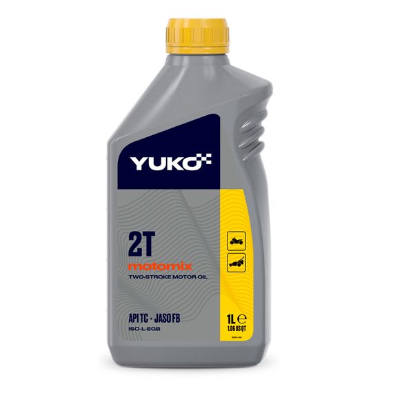 Моторна олива для двотактних двигунів Yuko Motomix 2T 1л 000605 / 482007024081