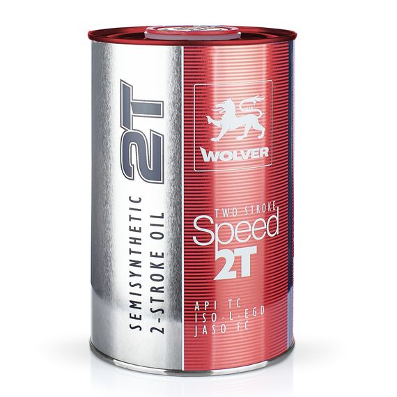 Олива для двотактних двигунів WOLVER TWO STROKE SPEED 2T каністра 1л  4127 / 4260360941276