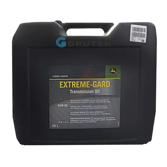 Олива трансмісійна JD Extreme Gard 80W-90 20 л (John Deere) VC82610-020 / YU82610X020