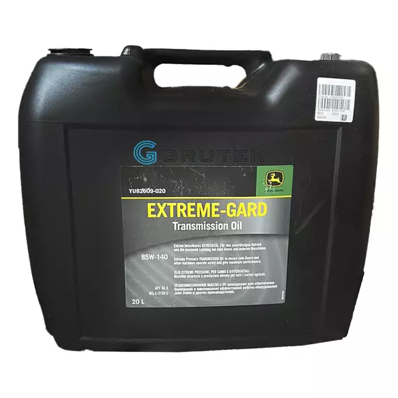 Олива трансмісійна JD Extreme Gard 85W-140 20 л (John Deere) VC82609-020 / YU82609X020