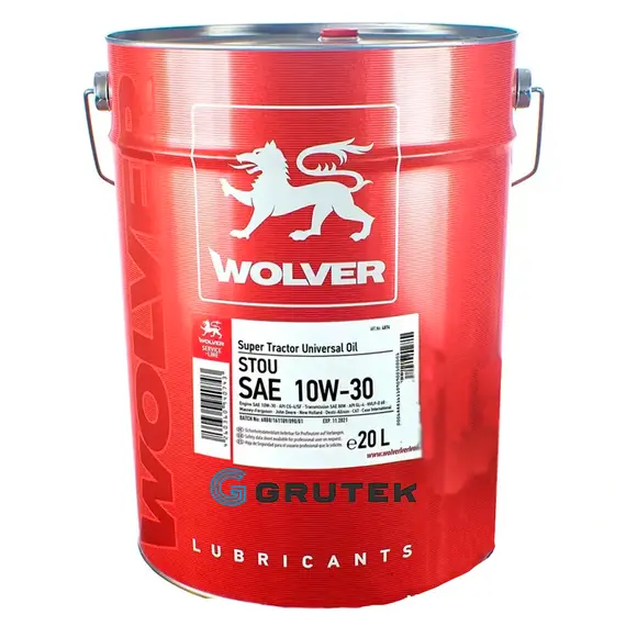 Олива WOLVER STOU SAE10W-30 20л 9818