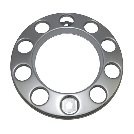 Колпак колеса декоративный серый 22.5 10 отверстий металл FORD 1833 1842 1846 1848 2533 T207925 3C461000AB