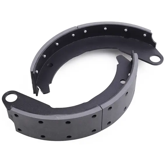 Колодка тормозная передняя с накладкой (к-кт из 2шт.) ГАЗ 3307 3309 4301 (80мм) 3309-3501090 3309-3501090-ТР