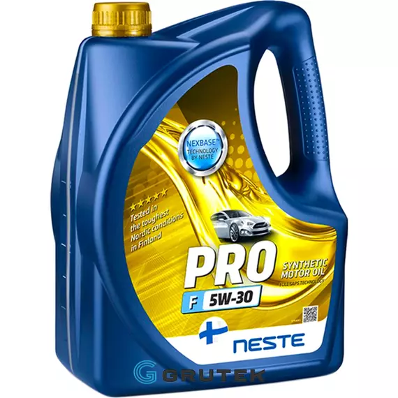 Моторна олива Neste Pro F 5W-30 4л 117545 / СТ-00054983, Об'єм, л: 4