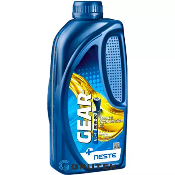 Трансмісійна олива Neste Gear GL-4 80W-90 1л 212052 / СТ-00017879, Об'єм, л: 1