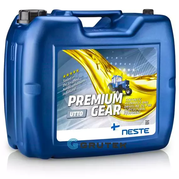 Масло гидротрансмиссионное Neste Premium Gear UTTO 10W-30 20л 213520 / СТ-00039193