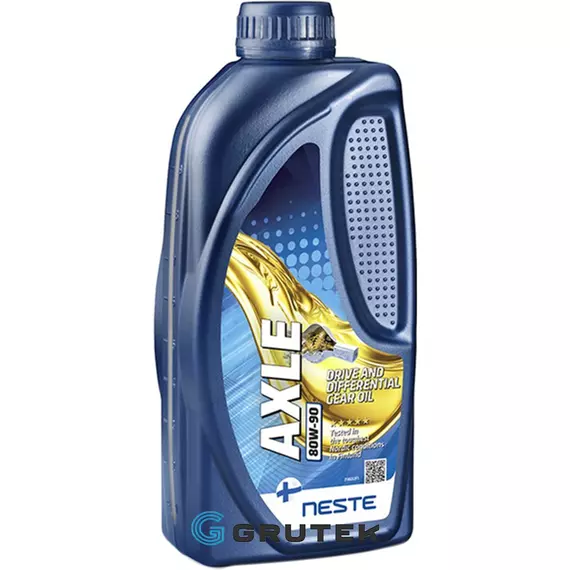 Трансмісійна олива Neste Axle 80W-90 GL-5 1л 214652 / СТ-00061260, Об'єм, л: 1