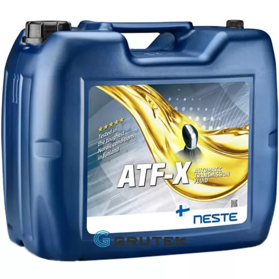 Трансмісійна олива Neste ATF-X Dexron III 20л 216220 / СТ-00039196, Об'єм, л: 20