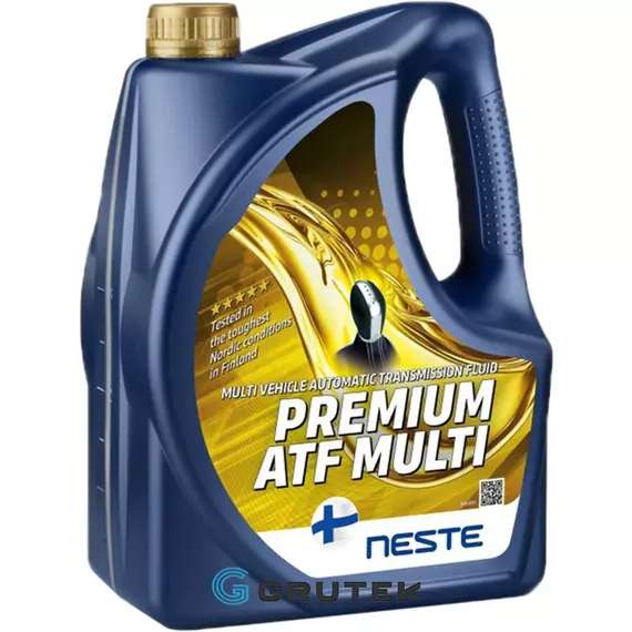 Трансмісійна олива Neste Premium ATF Multi 4л 216645 / СТ-00135800, Об'єм, л: 4
