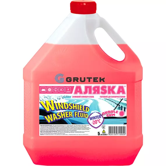 Омыватель Аляsка Зимний Bubble Gum -20°С 5л 4820159710959
