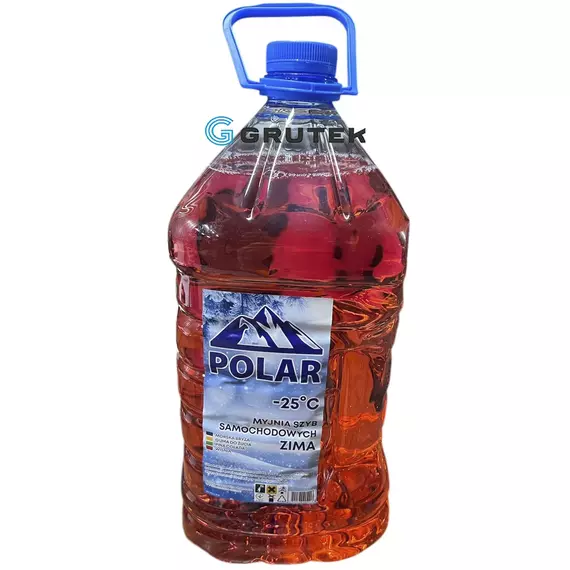 Омивач скла POLAR Зимовий -24°C 5л (Вишня), Об'єм, л: 5, Запах: Вишня, Колір: Червоний