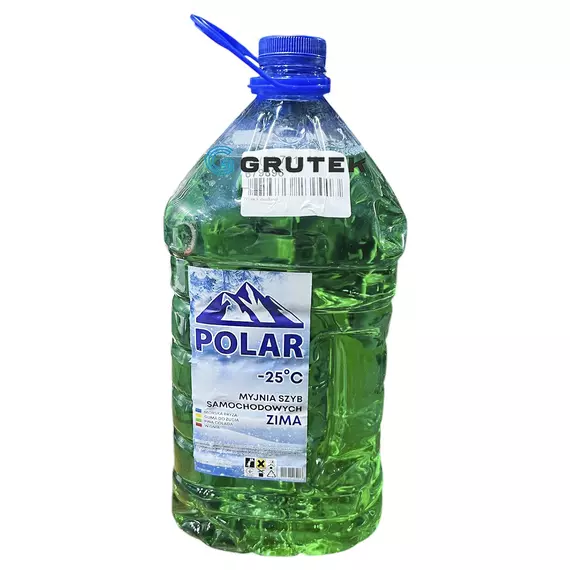 Омивач скла POLAR Зимовий -24°C (Pina Colada), Об'єм, л: 5, Запах: Pina Colada, Колір: Зелений