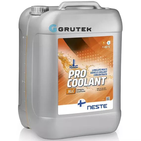 Концентрат антифризу Neste Pro Coolant XLC G12+ 4 л Червоний 776745 / СТ-00061259 