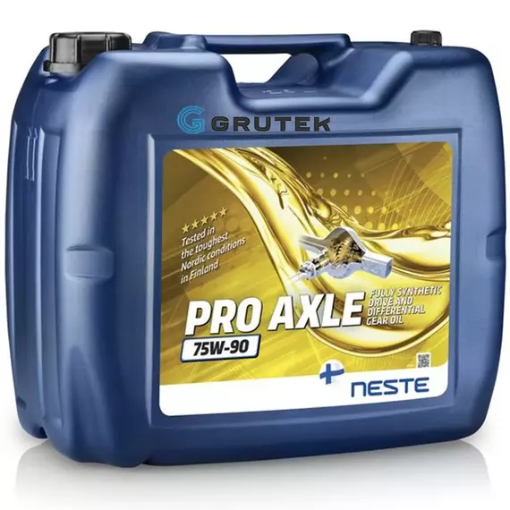 Трансмісійна олива Neste Pro Axle 75W-90 GL-5 20л 215120 / СТ-00118332, Об'єм, л: 20