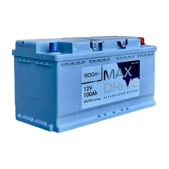 Автомобільний акумулятор 100Ah MAX DRIVE SMF (-/+) EN900