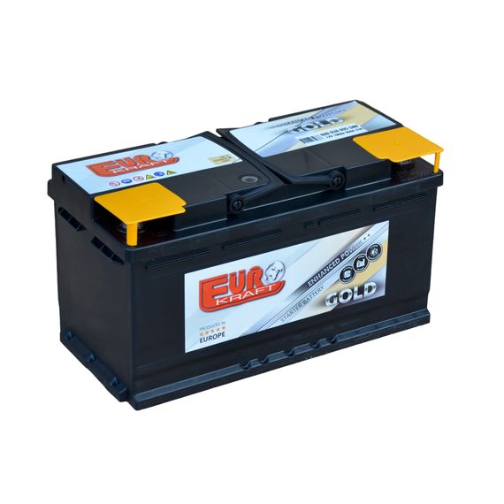 Автомобільний акумулятор 100Ah EUROKRAFT GOLD (-/+) EN950