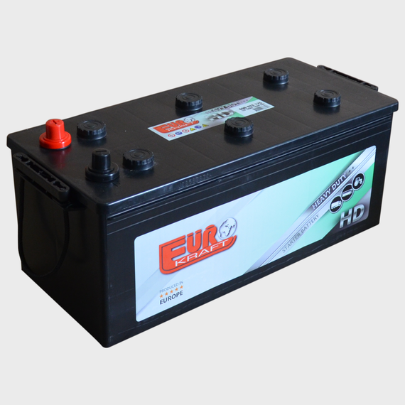 Автомобільний акумулятор 190Ah EUROKRAFT HD (+/-) EN1250